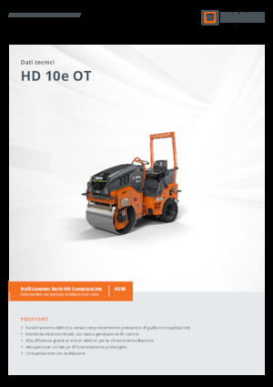 Комбинирани валяци Hamm HD 10e OT