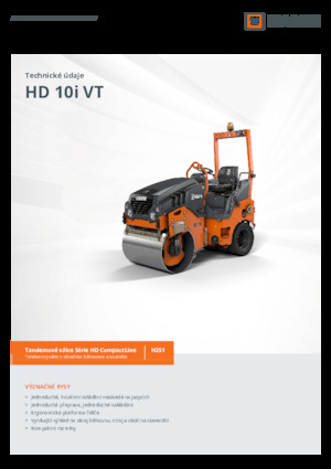 Комбинирани валяци Hamm HD 10i VT