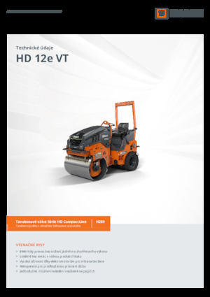 Комбинирани валяци Hamm HD 12e VT