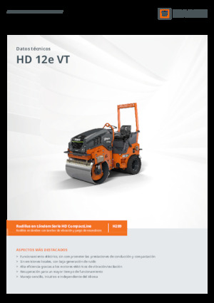 Комбинирани валяци Hamm HD 12e VT