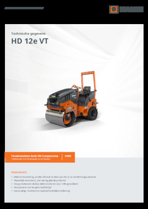 Комбинирани валяци Hamm HD 12e VT