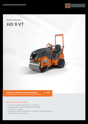 Комбинирани валяци Hamm HD 9 VT