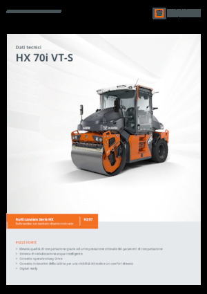 Комбинирани валяци Hamm HX 70i VT-S