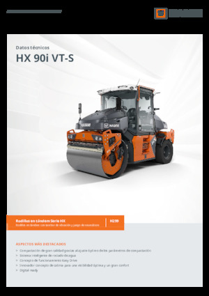 Комбинирани валяци Hamm HX 90i VT-S