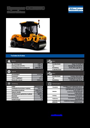 Комбинирани валяци Dynapac CC 2300 C