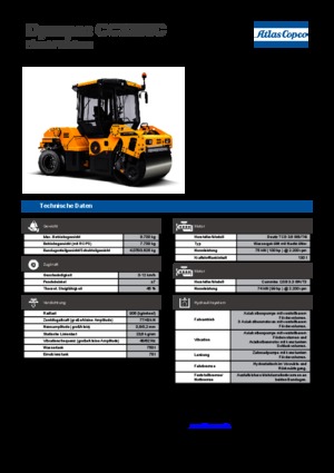 Комбинирани валяци Dynapac CC 3200 C