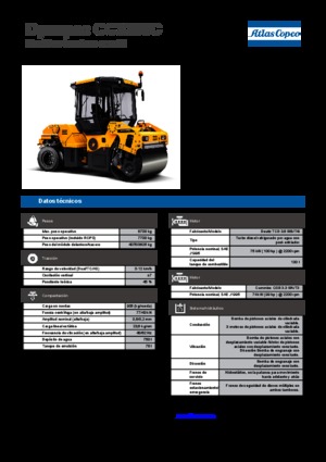 Комбинирани валяци Dynapac CC 3200 C