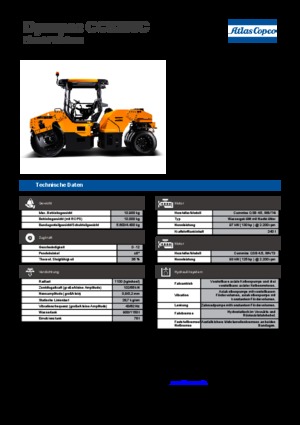 Комбинирани валяци Dynapac CC 5200 C