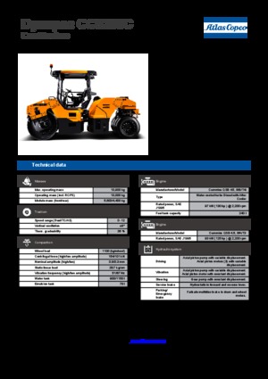 Комбинирани валяци Dynapac CC 5200 C