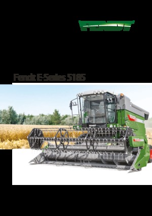 Зърнокомбайн Fendt 5185 E