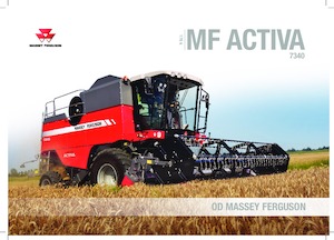 Зърнокомбайн Massey Ferguson Activa 7340