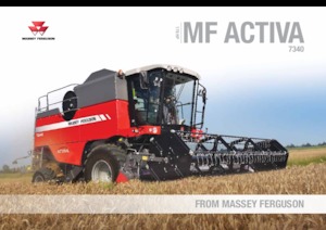 Зърнокомбайн Massey Ferguson Activa 7340
