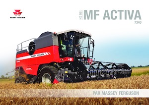 Зърнокомбайн Massey Ferguson Activa 7340