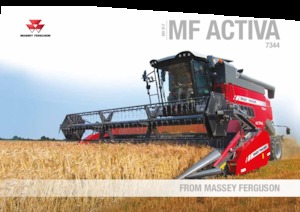 Зърнокомбайн Massey Ferguson Activa 7344