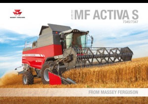 Зърнокомбайн Massey Ferguson Activa 7345S-MCS