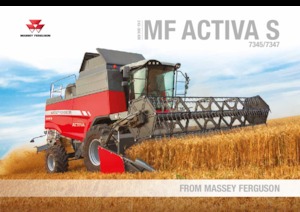 Зърнокомбайн Massey Ferguson Activa 7345S-MCS