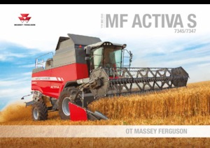 Зърнокомбайн Massey Ferguson Activa 7345S-MCS
