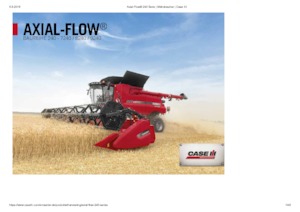 Зърнокомбайн Case IH Axial Flow 9250