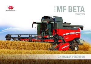 Зърнокомбайн Massey Ferguson Beta 7360 AL4