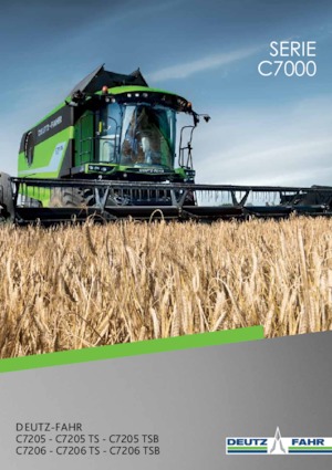 Зърнокомбайн DEUTZ-FAHR C 7206 TS Topline
