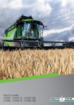 Зърнокомбайн DEUTZ-FAHR C 7206 TS Topline