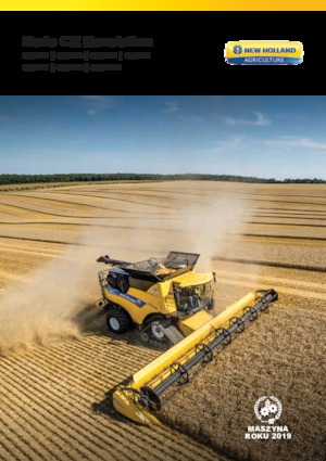 Зърнокомбайн New Holland CR8.90 12.5