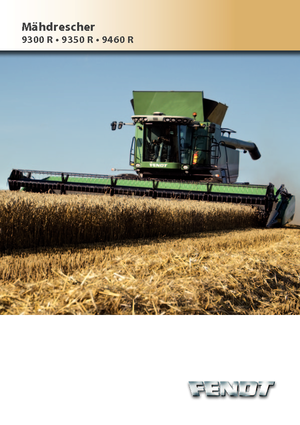 Зърнокомбайн Fendt 9350 R