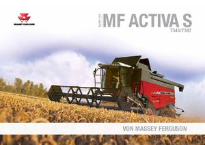 Зърнокомбайн Massey Ferguson Activa 7347 S