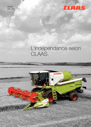 Зърнокомбайн Claas Avero 160