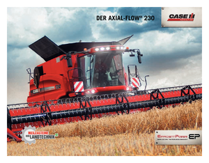 Зърнокомбайн Case IH Axial Flow 8230