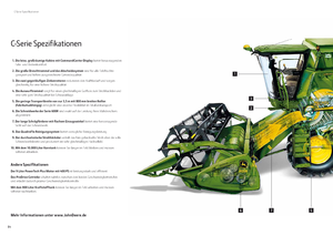 Зърнокомбайн John Deere C 670 i