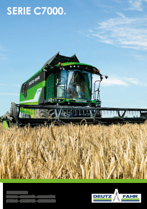 Зърнокомбайн DEUTZ-FAHR C 7205