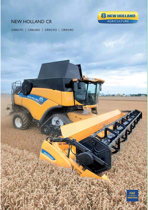 Зърнокомбайн New Holland CR 8070 SCR