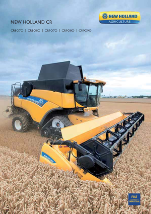 Зърнокомбайн New Holland CR 9080 SCR