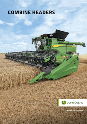 Зърнокомбайни хедър (жатка) John Deere FA20