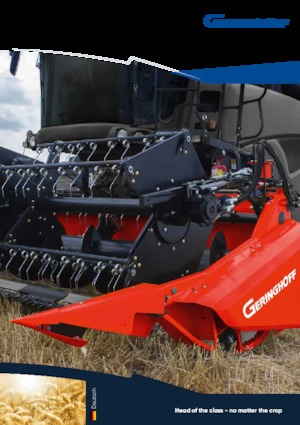 Зърнокомбайни хедър (жатка) Geringhoff HVV 720