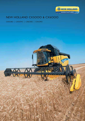 Зърнокомбайн New Holland CX 5080 Elevation