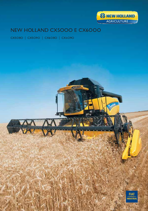 Зърнокомбайн New Holland CX 5090 SCR