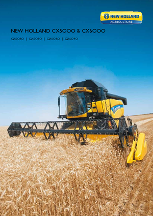 Зърнокомбайн New Holland CX 5090 SCR