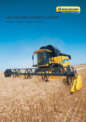 Зърнокомбайн New Holland CX 5090 SCR