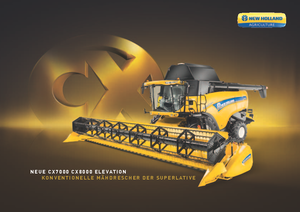 Зърнокомбайн New Holland CX 8070 Elevation