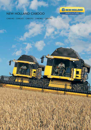 Зърнокомбайн New Holland CX 8090 SCR