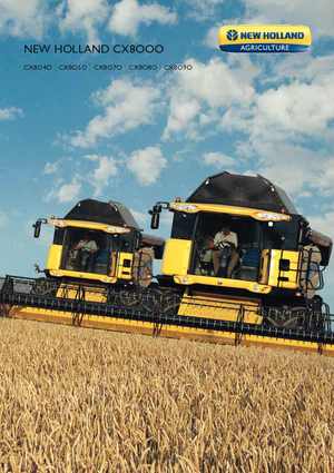 Зърнокомбайн New Holland CX 8090 SCR
