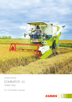 Зърнокомбайн Claas Dominator 40 Terra Trac