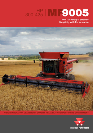 Зърнокомбайн Massey Ferguson Fortia 9695