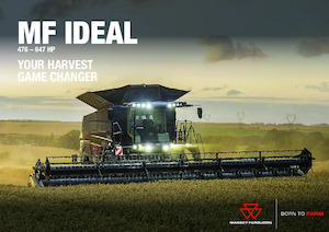 Зърнокомбайн Massey Ferguson Ideal 7 PL