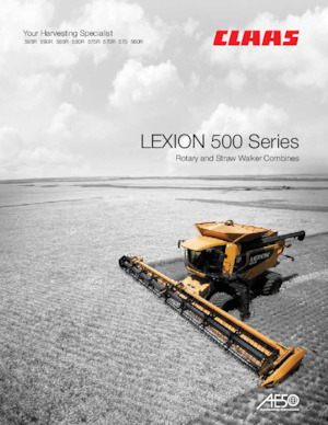 Зърнокомбайн Claas Lexion 580R