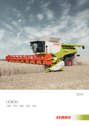 Зърнокомбайн Claas Lexion 740