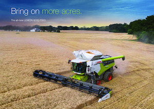 Зърнокомбайн Claas Lexion 8600 Terra Trac 