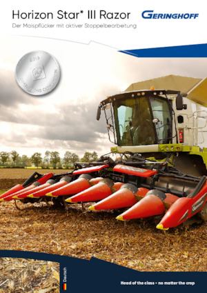 Зърнокомбайни за царевица Geringhoff HSIII 800 FB